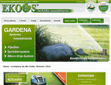 Tablet Screenshot of ekos.pl